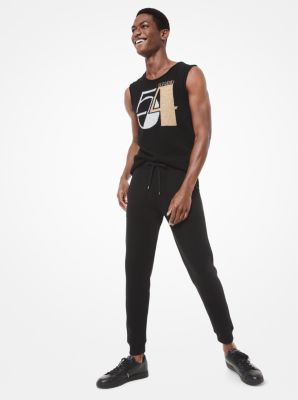 Studio 54 Cashmere Intarsia Sleeveless Sweater