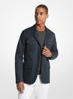 Michael kors deals midnight blue jacket