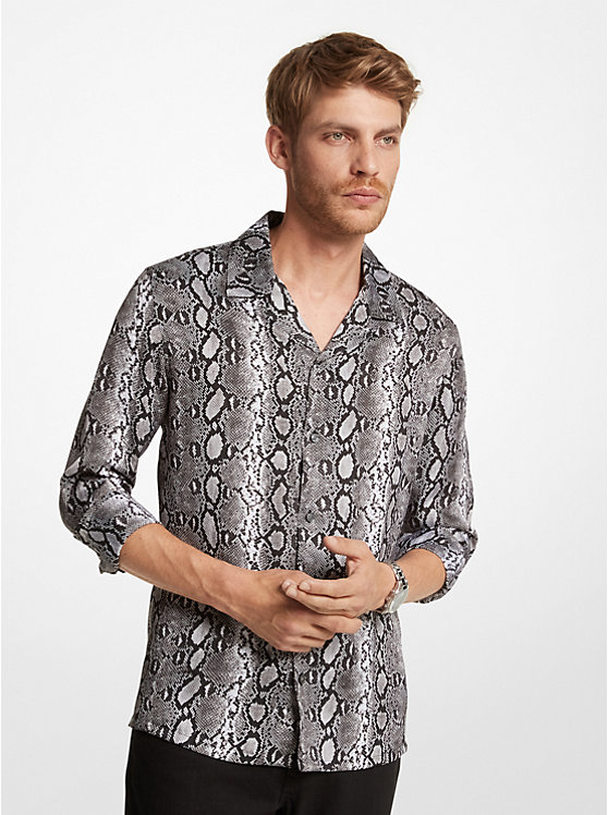 Python Printed Woven Shirt image number 0