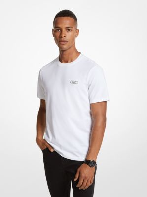 Empire Logo Cotton T-Shirt | Michael Kors Canada