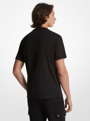 KORS Mesh Block Cotton T-Shirt image number 1