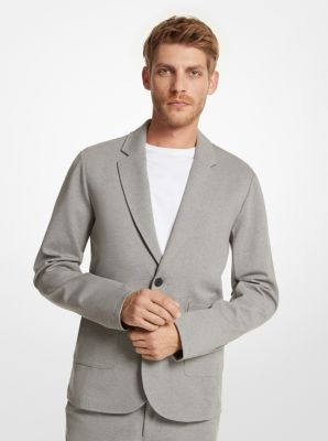 Blazer en tricot point de Rome extensible image number 0