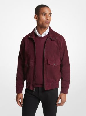 Jacket hot sale suede mens