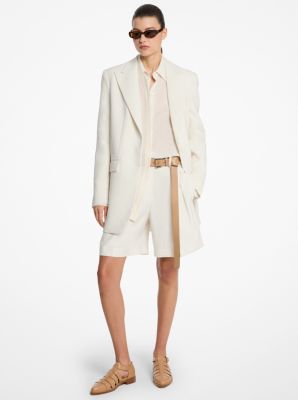 Boyfriend-Blazer aus Leinen