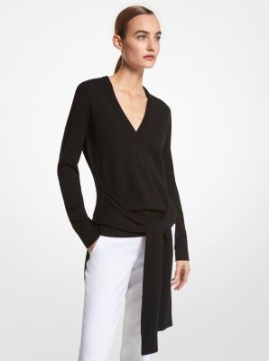 Michael kors featherweight hot sale cashmere sweater