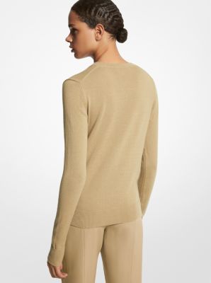 Cashmere V-Neck Sweater image number 1