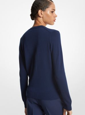 Cashmere V-Neck Sweater image number 1