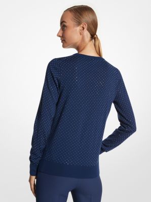 Studded Merino Wool Sweater