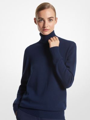 Michael kors deals sweaters womens navy