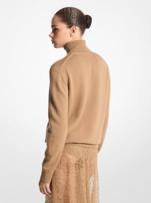 Joan Cashmere Turtleneck Sweater image number 1