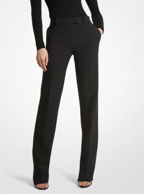 Carolyn Double Crepe Sablé Trousers image number 0