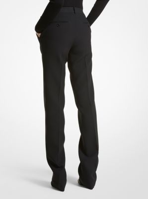 Carolyn Double Crepe Sablé Trousers