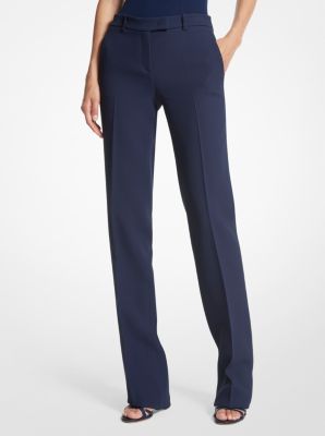 Carolyn Double Crepe Sablé Trousers