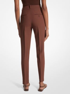 Samantha Double Crepe Sablé Pants