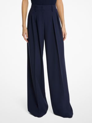 Pleated Wool Trousers