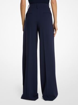 Pleated Wool Trousers