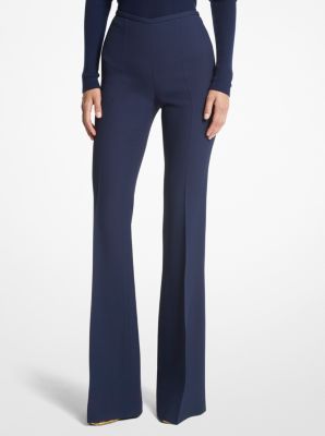 Brooke Double Crepe Sablé Flared Pants image number 0