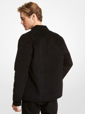 Faux Shearling-Lined Corduroy Jacket image number 1