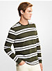 Striped Cotton Jersey Shirt image number 0