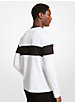 Logo Stripe Cotton Jersey Long-Sleeve T-Shirt image number 1