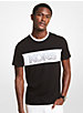 Ombré Logo Stripe Cotton Jersey T-Shirt image number 0