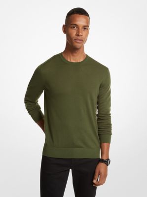 michael kors t shirt olive