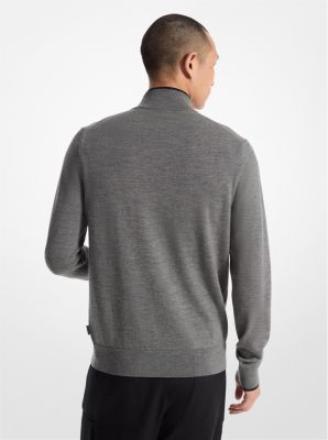 Wool Half-Zip Sweater