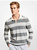 Striped Stretch Cotton Rugby Sweater image number 0