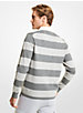 Striped Stretch Cotton Rugby Sweater image number 1
