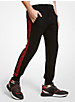 Logo Tape Stretch Viscose Joggers image number 0