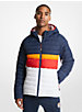 MK x ellesse Breckenridge Color-Blocked Quilted Nylon Puffer Jacket image number 0