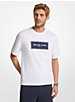 T-shirt oversize in cotone con logo image number 0