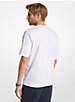 T-shirt oversize in cotone con logo image number 1