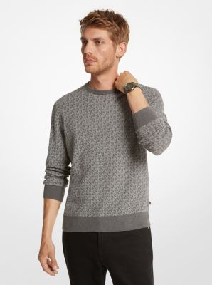 Logo Cotton Jacquard Sweater | Michael Kors [US]