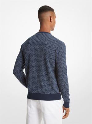 MICHAEL MICHAEL KORS◆カーディガン(薄手)/S/--/BLK/無地/JR460SQ5ZV Wool and Cashmere Blend Short-Sleeve Sweater | Michael Kors [US]