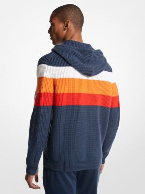 MK X ellesse Ribbed Cotton Blend Hoodie Michael Kors Canada