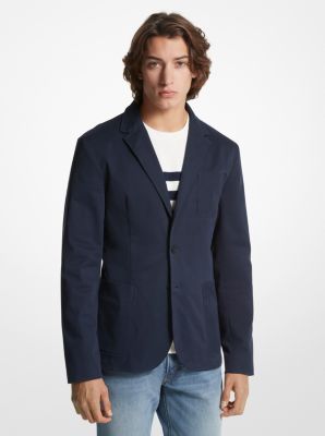 Michael kors navy store blazer