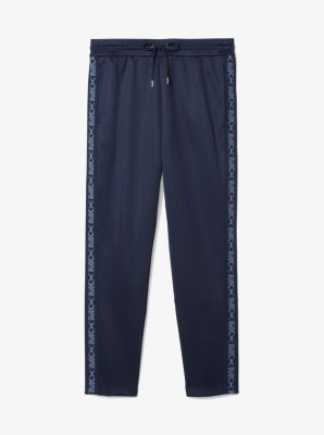 Empire Logo Trim Knit Track Pants image number 2