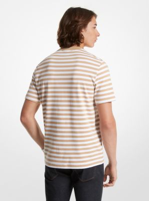 Gestreiftes T-Shirt aus Pima-Baumwolle image number 1