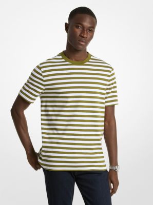 Striped Pima Cotton T-Shirt image number 0