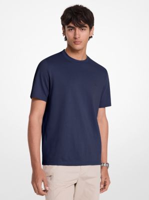 Cotton Blend Piqué T-Shirt