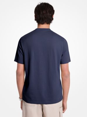 Cotton Blend Piqué T-Shirt image number 1