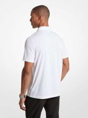 Poloshirt aus Pima-Baumwolle mit Stretch