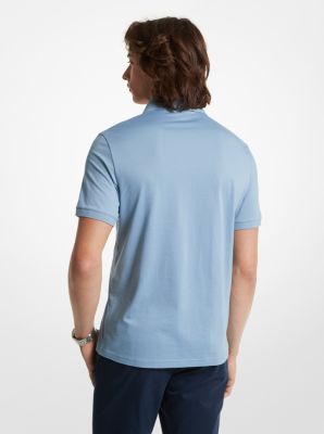 Poloshirt aus Pima-Baumwolle mit Stretch