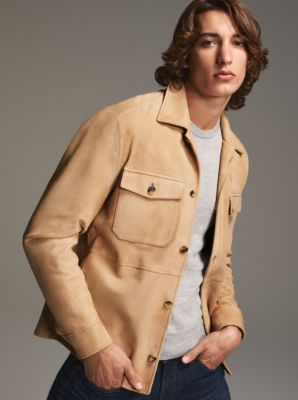 Suede Shirt Jacket