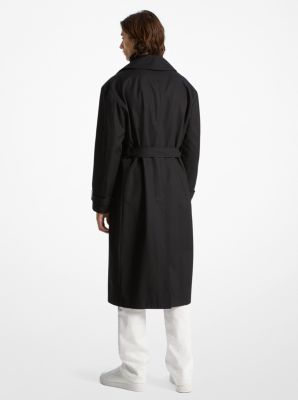 Oversized Cotton Trench Coat image number 1