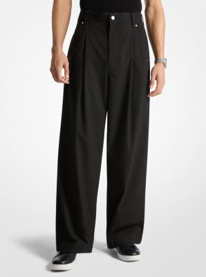 Pleated Wide-Leg Pants image number 0