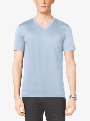 V-Neck Cotton T-Shirt image number 0