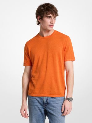 Linen and Cotton T-Shirt