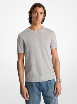 T-Shirt aus Wolle